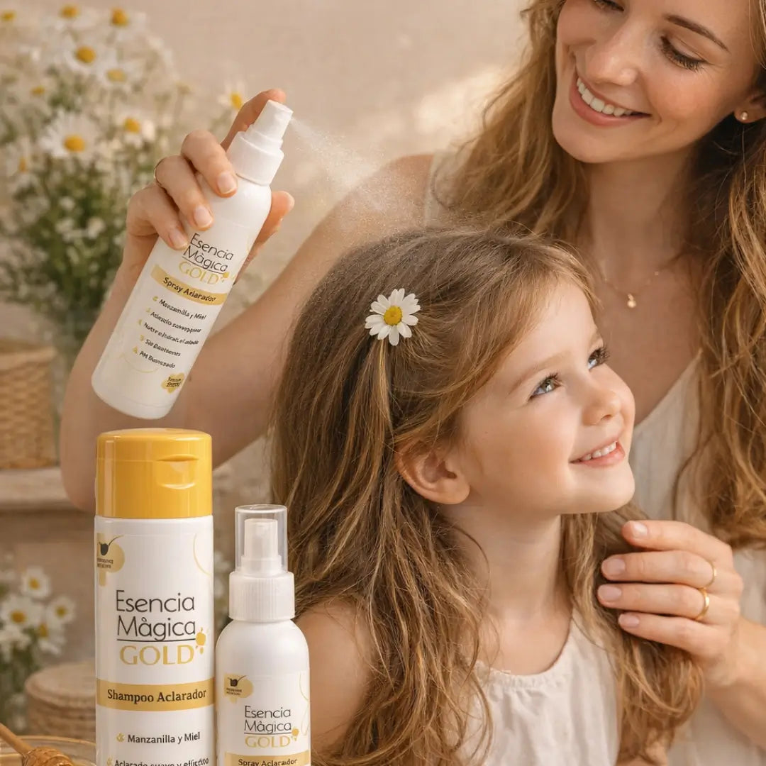 Kit Gold Esencia Aclaradora Kids
