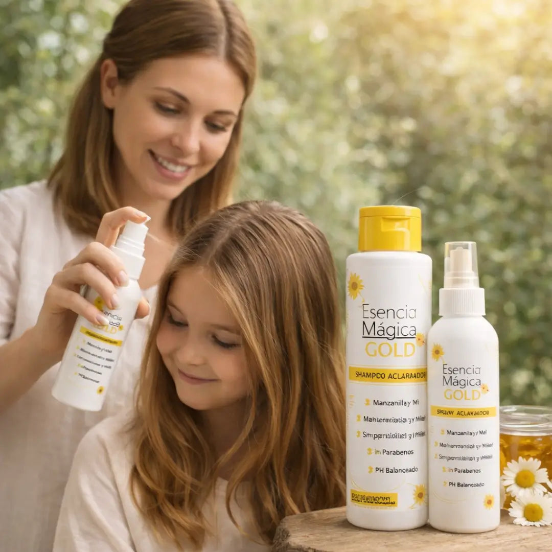 Kit Gold Esencia Aclaradora Kids