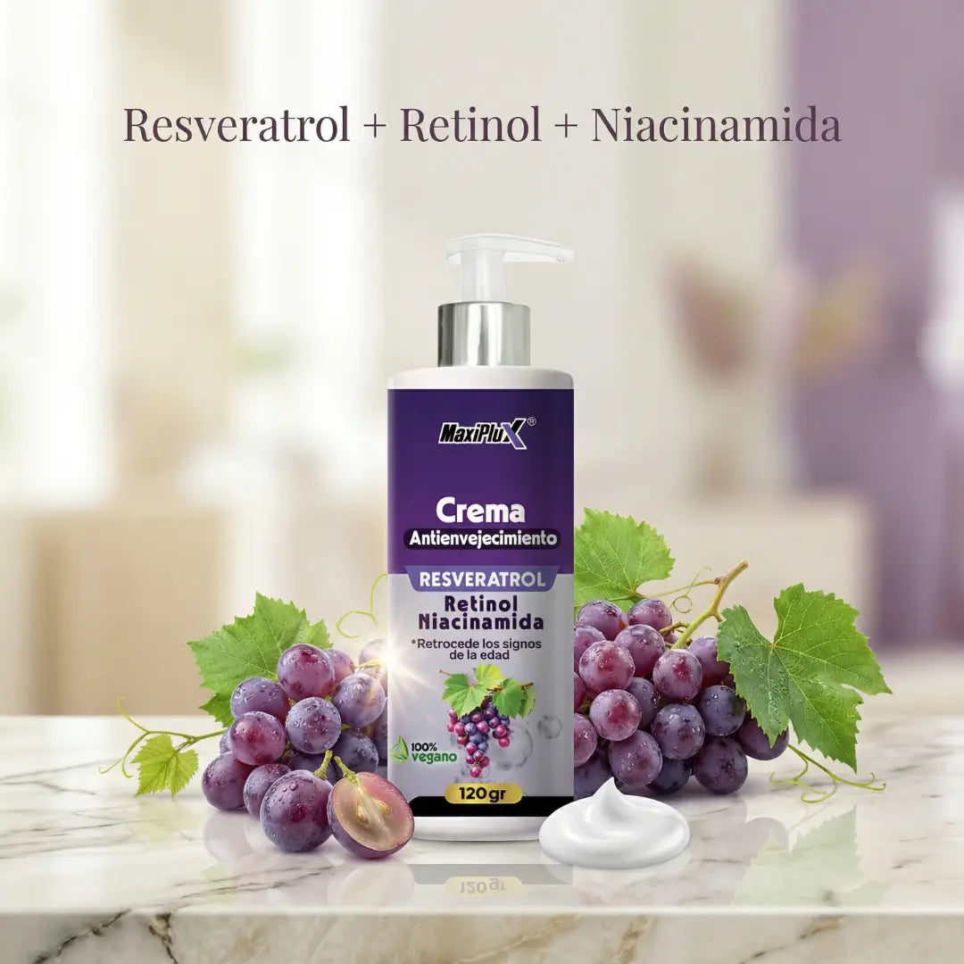 Crema Rejuvenecedora de Resveratrol